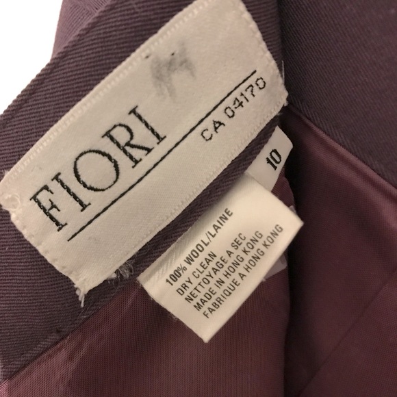 Vintage wool pencil skirt - Picture 6 of 7